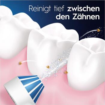 Oral-B электрическая зубная щетка iO6 OxyJet, 2 насадки, 5 режимов, белая, аккумуляторная, для взрослых, Bluetooth, таймер 2 мин (iO6 OxyJet)