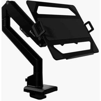 Arozzi portatīvā datora turētājs AZ-ALZARE-LH-BK, 45.7cm, regulējams, melns, stiprinājuma skava (AZ-ALZARE-LH-BK)