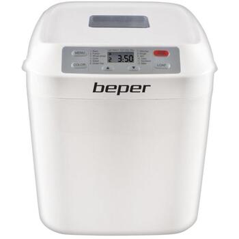 Beper Хлебопечка BC.130, 550 W, 0.6 kg, 12 программ выпечки, таймер на 13 часов, поддержание тепла 1 час (BC.130)