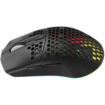 Tracer беспроводная игровая мышь GameZone Intense Honeycomb RF TRAMYS47844, 12000 dpi, 800 dpi, 1000 Hz, 2.4 GHz, 10 м, 500 мАч (TRAMYS47844)