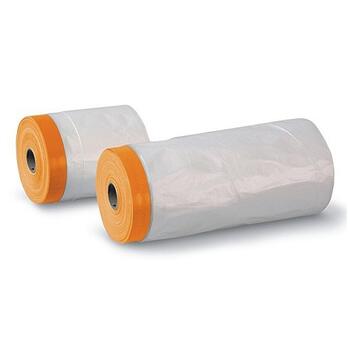 Krāsotāju lente ar plēvi, zelta CQ F-HDPE 7my 55cmx25m C10cm, 96785099 COLOR EXPERT (96785099)