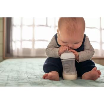 Philips Avent Natural Response детская бутылочка SCY903/01, 260 мл, 1 шт., соска Flow 3, 1 шт., антиколиковая, без BPA (SCY903/01)