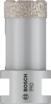 Dimanta caurumzāģis 25 mm DrySpeed Best for Ceramic, Mazām leņķa slīpmašīnām PRO CERAMIC DRY KROŅURBIS, 2608587117, BOSCH (2608587117)