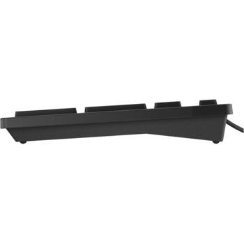 Dell KB216 клавиатура 580-ADHK, USB, QWERTY, черный, горячие клавиши, полноразмерная, компактная, прочная (580-ADHK)