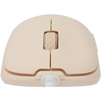 White Shark Datorspēļu pele GRAPHENE-BE GM-5014, 47g, 6 pogas, 6200 DPI, USB 2.0, 1.5m vads, ergonomiska (GRAPHENE-BE)