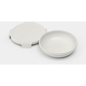 BRABANTIA Make & Take pusdienu bļoda, 1L, light grey (206184)