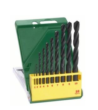 Urbju komplekts metālam, HSS-R, 10gab. 1-10mm, 2607019442, BOSCH (2607019442)