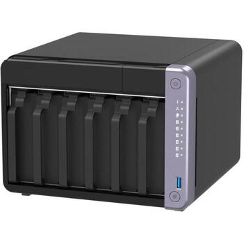 Qnap NAS TS-632X-4G 4GB RAM, 6 x 3.5-collu SATA, 2 x 10GbE, 2 x USB 3.2, PCIe Gen 3, atbalsta 2.5/5/10GbE (TS-632X-4G)