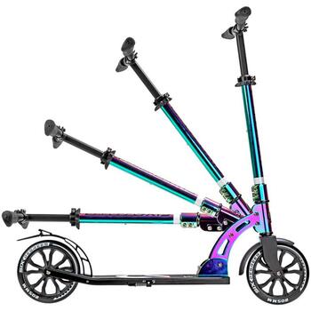 Six Degrees Самокат AU 610, 205mm, 82A, ABEC 7, 77-102cm, 100kg, складной, тормоз (AU 610)
