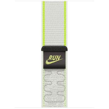 Apple Nike Sport Loop MKUH4ZM/A, 42мм, 130-190мм, ремешок для умных часов, 80% переработанный нейлон, белый (MKUH4ZM/A)