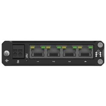Teltonika коммутатор TSW304 4 x 1000 Mbps, 7 - 57 V, IP30, PoE, DIN крепление, алюминий (TSW304)