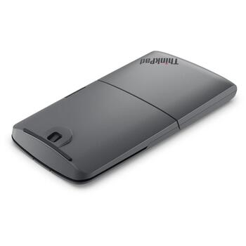 Lenovo ThinkPad prezentācijas pele 4Y51T62792, 4000 DPI, 7 pogas, Bluetooth, akumulators 800 mAh, pelēka (4Y51T62792)