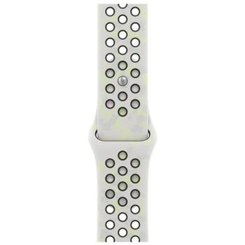 Apple Nike спортивный ремешок 46mm MKTR4ZM/A, M/L, 160-210mm, белый, алюминий, умные часы (MKTR4ZM/A)