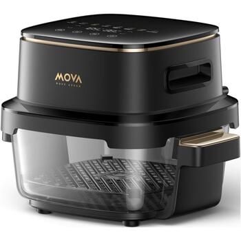 Mova karstā gaisa friteris AF20 Pro, 1700 W, 4 L, 2,5 L, 40-185 °C, 8 programmas, LED displejs, bez oglīšu motors, NTC sensors (AF20 Pro)