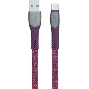 Rivacase USB-C к USB2 кабель PS6102RD12, 1.2м, красный, 480Mbps, 5000+ циклов изгиба (PS6102RD12)
