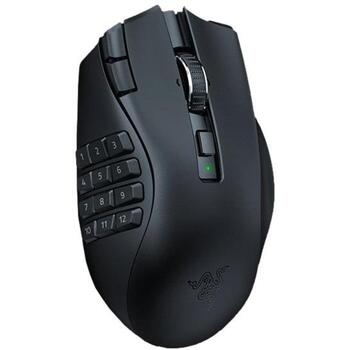 Razer bezvadu spēļu pele Naga V2 HyperSpeed RZ01-03600100-R3G1, 30000 DPI, 2.4GHz, Bluetooth, 19 programmējamas pogas, ergonomiska (RZ01-03600100-R3G1)