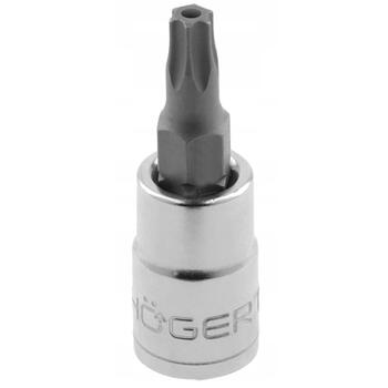 Hogert битовый сокет HT1S673, T9H, 30мм, 1/4 дюйма, 58-60 HRC, S2 легированная сталь, CrV легированная сталь (HT1S673)