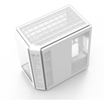 Zalman P60 WHITE, корпус ATX Mid Tower, 5x120mm ARGB вентиляторы, белый, 2xUSB 3.2, USB-C (P60 WHITE)