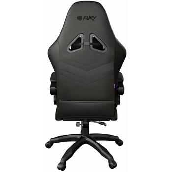 Genesis spēļu krēsls Shinai S4 NFF-2363, melns, ekrādāda, audums, neilons, regulējams augstums, regulējami roku balsti (NFF-2363)