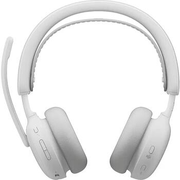 Logitech austiņas Zone Wireless 2 981-001520, 48h, Bluetooth 5.3, USB-C, ANC, stereo, 40mm, balts (981-001520)
