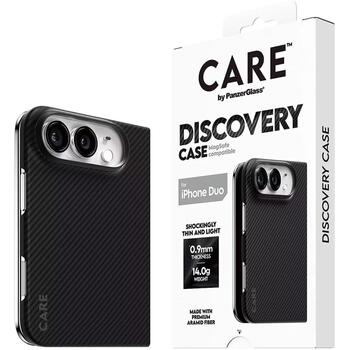 PanzerGlass Discovery Case | Back cover | Apple | iPhone 2026 Fold | Recycled plastic | Black (CR83510)