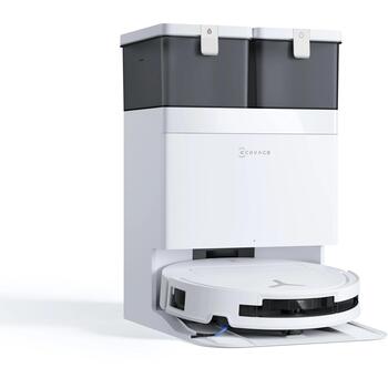 Ecovacs робот-пылесос DEEBOT T50 OMNI Gen3, 25000 Па, 5200 мАч, 210 мин, влажная и сухая уборка, белый (DEEBOT T50 Gen3 Wh)