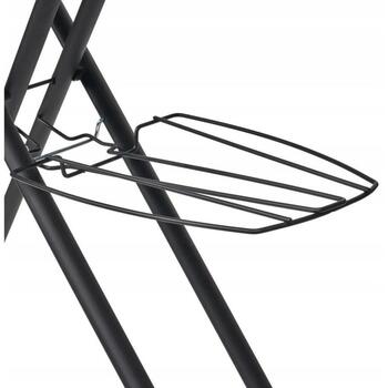 Zelmer ZIB0004 Deluxe gludināmais dēlis, 130x47cm, 98cm, zils/melns, kokvilna/metāls, plaukts, pakaramais (80405967P)