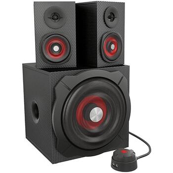 Genesis Helium 610BT Динамики, NCS-1408, 60Вт, 2.1-канал, Bluetooth 4.2, Красный, Активный, Глубокий Бас (NCS-1408)