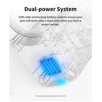Умная кормушка для домашних животных с объёмом 3 л Fresh Element Solo P570 Белая PETKIT (P570 White)