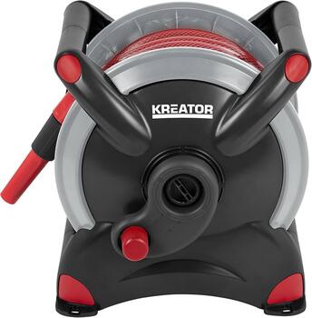 Садовый шланг 15м, с наматывающим роликом Kreator (KRTGR6720)