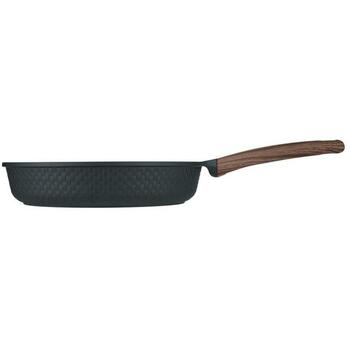 Resto Panna 93911 28 cm, Alumīnijs, Dziļums 280 mm, Platums 280 mm, Augstums 60 mm, PFLUON pārklājums, Koka rokturis (93911)