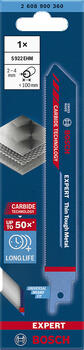 1 Zobenzāģa asmens S922EHM Thin Tough Metal, Zobenzāģiem EXPERT THIN TOUGH METAL S922EHM ASMENS, 2608900360, BOSCH (2608900360)