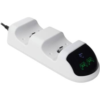 White Shark Uzlādes stacija TAKEDOWN, 2x600mA, USB Type C, 80cm, LED indikators (TAKEDOWN)
