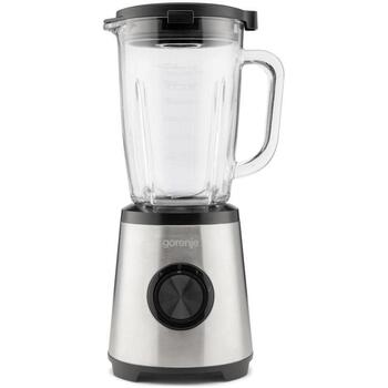 Gorenje Блендер B1300E, 1300 Вт, 1.75 Л, Пластик, Черный/Нержавеющая сталь, Многофункциональность, 2 скорости (B1300E)