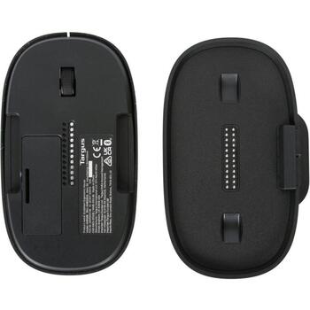 Targus мышь ErgoFlip EcoSmart AMB586GL, 4000 dpi, Bluetooth 5.0 LE, 6 кнопок, эргономичный дизайн, черный (AMB586GL)