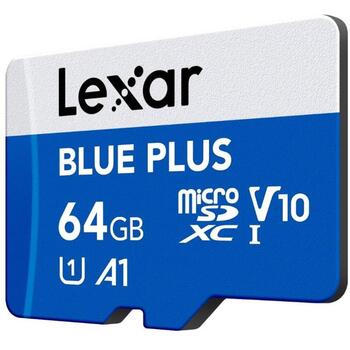 MEMORY MICRO SDXC 64GB UHS-I/W/A LMSBLPL064G-BNANG LEXAR (LMSBLPL064G-BNANG)