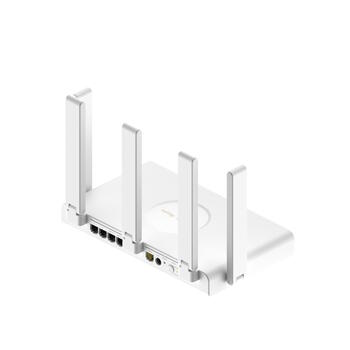 Ruijie RG-EW3000GX, двухдиапазонный Gigabit-роутер Wi-Fi 6, 3000Mbps, 2.4GHz 574Mbps, 5GHz 2402Mbps, 5x5dBi антенн, 2xWAN, 3xLAN (RG-EW3000GX)