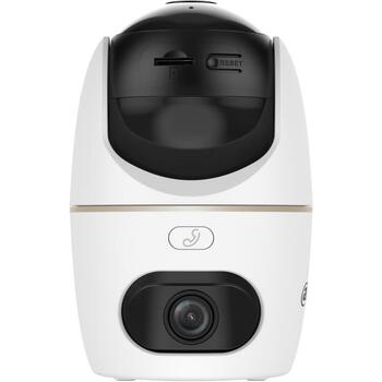 Dahua H3D-3F беспроводная камера безопасности, 3MP, 2 объектива, 2304 x 1296 пикселей, 30 м ночное видение, 5.2 Вт (H3D-3F)