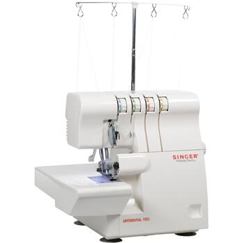 Singer šujmašīna 14SH654, 6 dūrieni, 1300 dūrieni/min, balta, ātruma kontrole, pārvadāšanas rokturis, dūriena garuma selektors (14SH654)