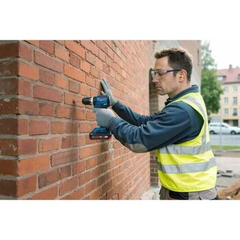 BOSCH GSB18V-52 аккумуляторная ударная дрель 06019S0128, 18В, 3x5,0Ач, 52Нм, 13мм, бесщеточная, L-BOXX 136 (06019S0128)