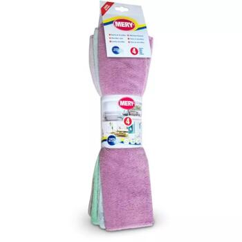 Mery Mikrošķiedras lupatiņas 4gb 38x36cm 05095302 (05095302)