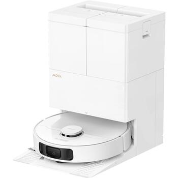 Mova робот-пылесос E50 Pro Ultra R6710A, 30000Па, 5200мАч, 3.2Л, 5Л, 9.7см, 35см, 1.5см, 180мин, 270мин, 12Н, 260об/мин, 100°C (R6710A)