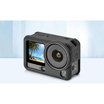 Puluz PU1076B силиконовый защитный чехол с ремнем для DJI Osmo Action 6, 51 см, защита от ударов (PU1076B)