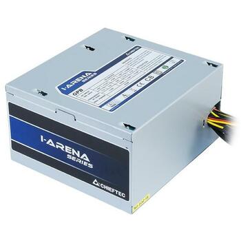 Chieftec Datora barošanas bloks GPB-500S, 500W, 200-240V, 47-63Hz, 20+4 pin ATX, aktīvā dzesēšana, 1 ventilators (GPB-500S)
