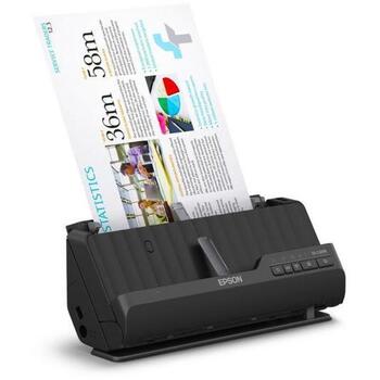 Epson kompaktais Wi-Fi skeneris ES-C320W B11B270401, 3500 skenējumi/dienā, 600 dpi, automātiska duplex skenēšana (B11B270401)