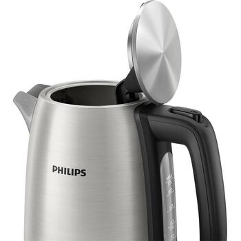 Philips Чайник HD9353/90, 1740 Вт, 1.7 Л, нержавеющая сталь, 360° поворотная база, автоматическое отключение (HD9353/90)