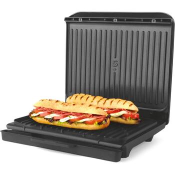 Salter Grils EK6237VDE, 2000W, līdz 8 porcijām, noņemama tauku paplāte, nepiedegoša virsma, slīpuma regulēšana (EK6237VDE)