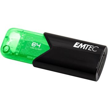 Emtec USB флешка B110 ECMMD64GB113, 64GB, 20Mb/s, 10Mb/s, Type-A 3.2 Gen 1, 1 шт (ECMMD64GB113)