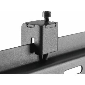 Sbox TV turētājs LVW02-46F, 37-70/45kg, VESA 200x200-600x400, fiksēts, melns, tērauds (LVW02-46F)