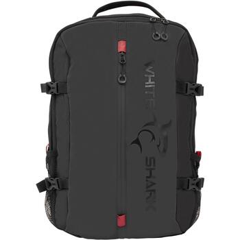White Shark Рюкзак TROOPER GBP-009, 16 дюймов, 2 отсека, полиэстер, водоотталкивающий, черный с красными акцентами (TROOPER)